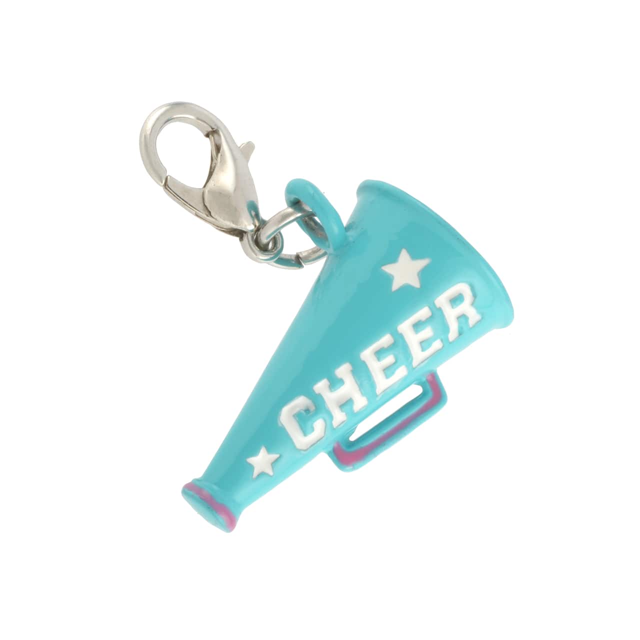 Blue Cheer Megaphone Charm by Bead Landing™